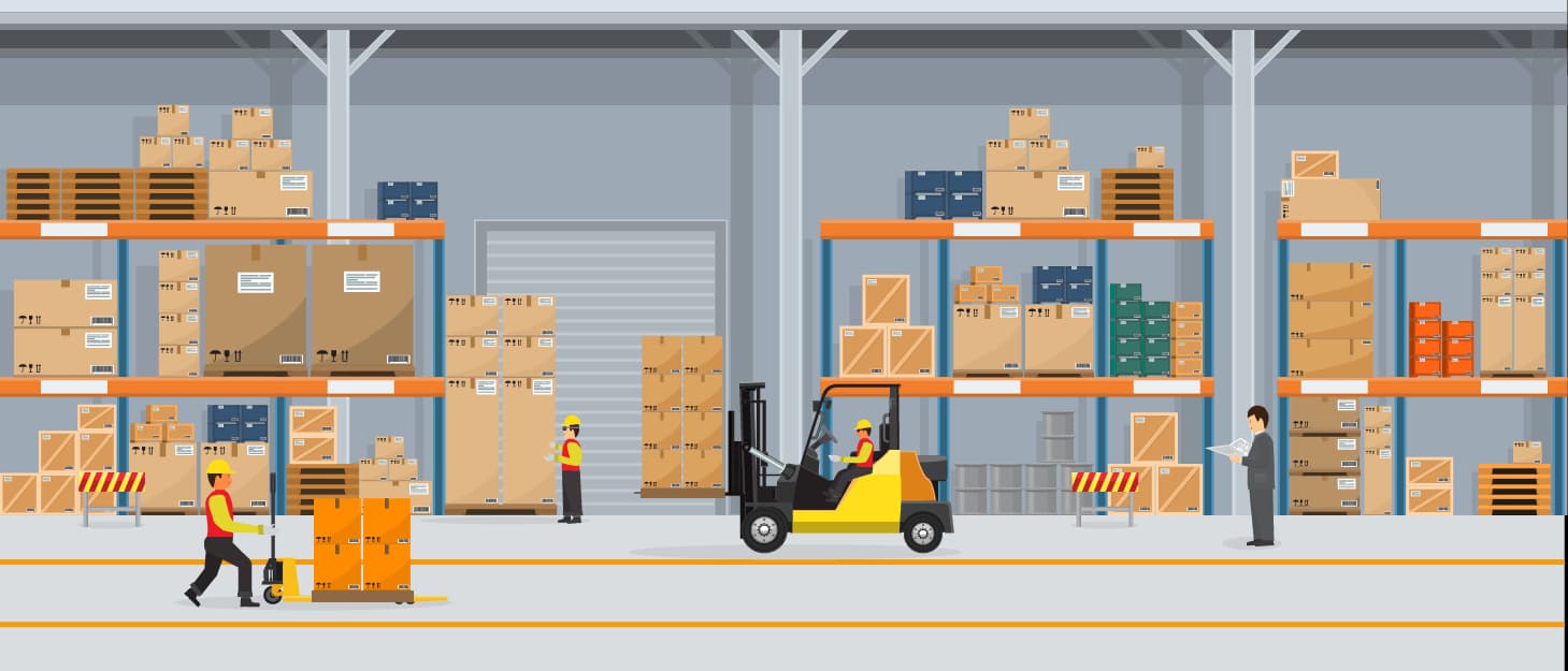 Warehouse team using SKU Central for inventory operations